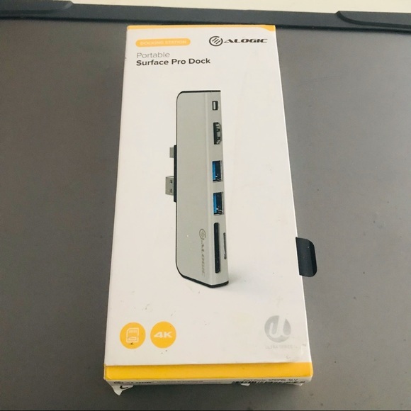 ALOGIC SURFACE PRO DOCK PORTABLE ULTRA SERIES SILVER - Picture 2 of 6